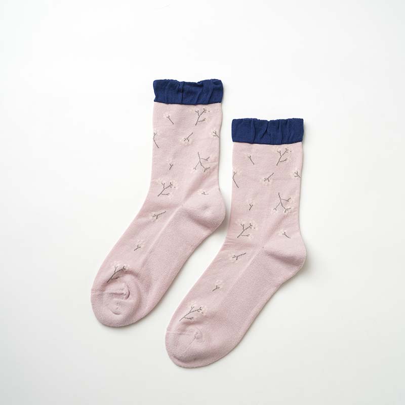 from F harsokukka カスミソウ クルーソックス/APK